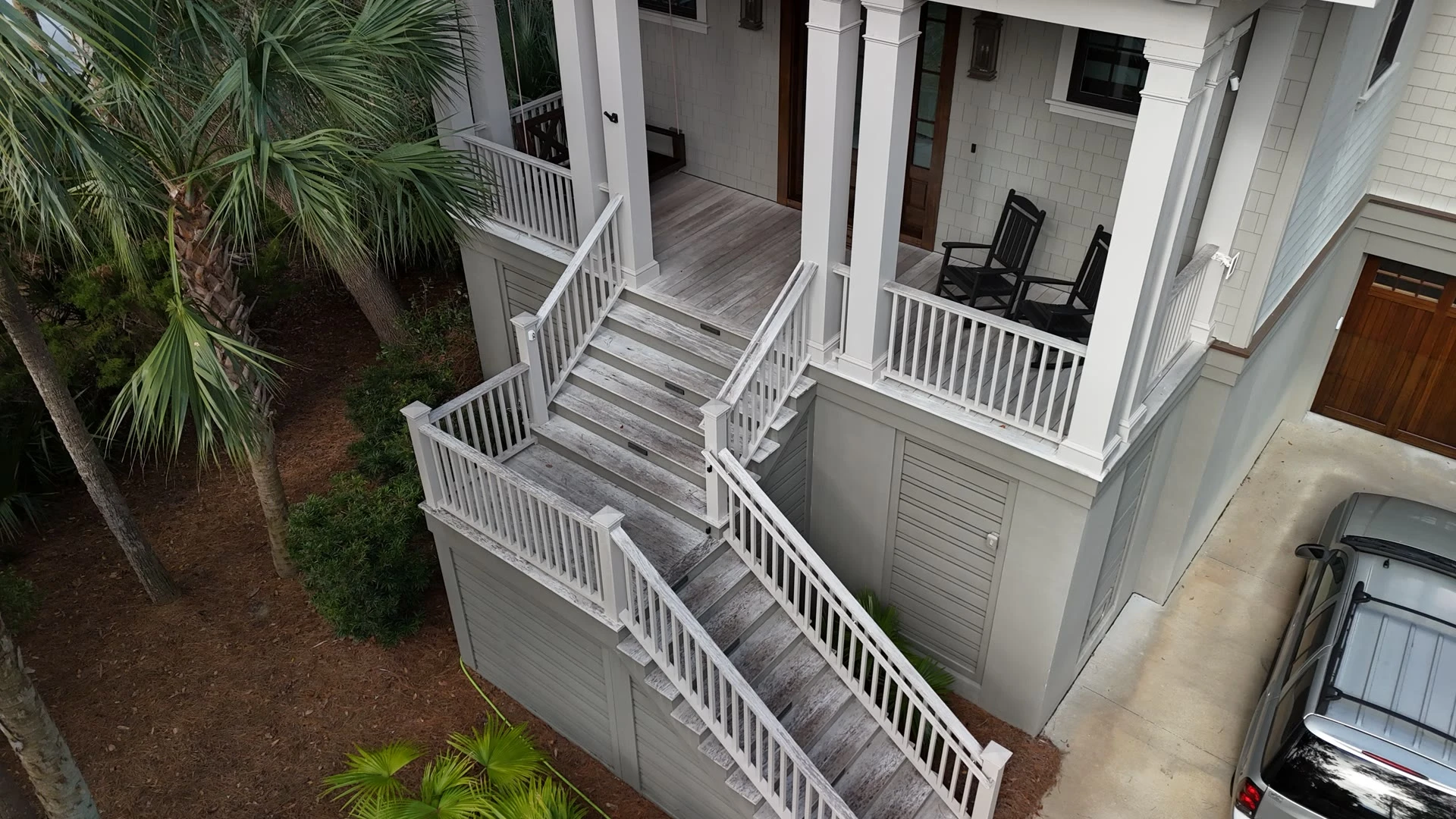 Garapa Deck Restoration — Transition detail